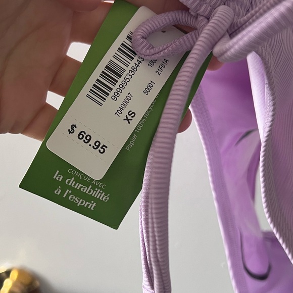 Lilac One-Piece Bathing Suit - Picture 4 of 4